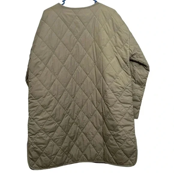Michael Stars NWT’s Sonnet Snap frontquilted coat. Size 1X